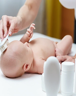produits pour les soins de bébé