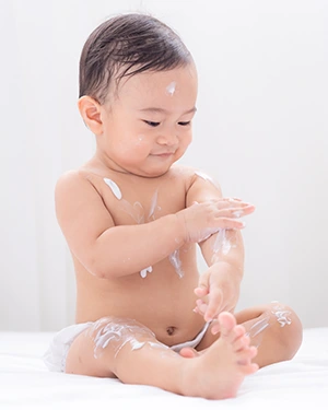 produits pour les soins de bébé